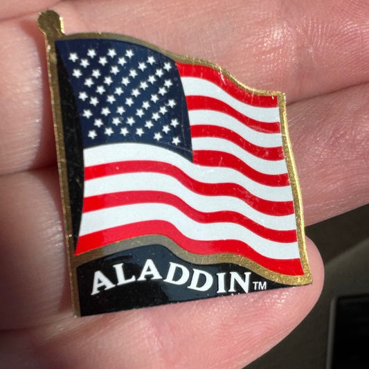 Aladdin Company American Flag Lapel Pin