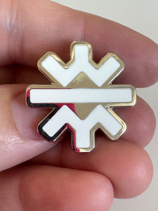 Winnipeg Manitoba City Place Brand Logo Lapel Pin Enamel