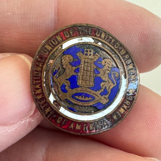 Antique International Union of the United Brewery Workers of America Lapel Pin 