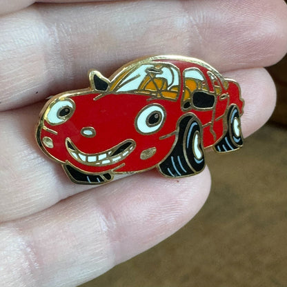 Techron Chevron Red Car Lapel Pin Tony Turbo