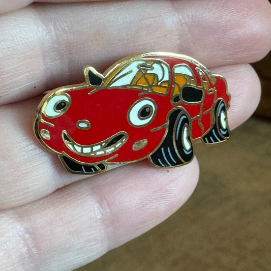 Techron Chevron Red Car Lapel Pin Tony Turbo