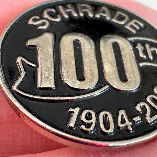Vintage Shrade Pocket Knives 100th Anniversary 2004 Enamel Lapel Pin