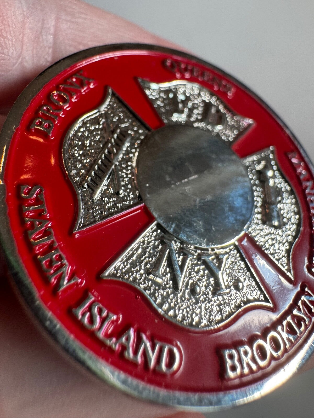 New York City Fired Department Challenge Coin 5 Boroughs FDNY