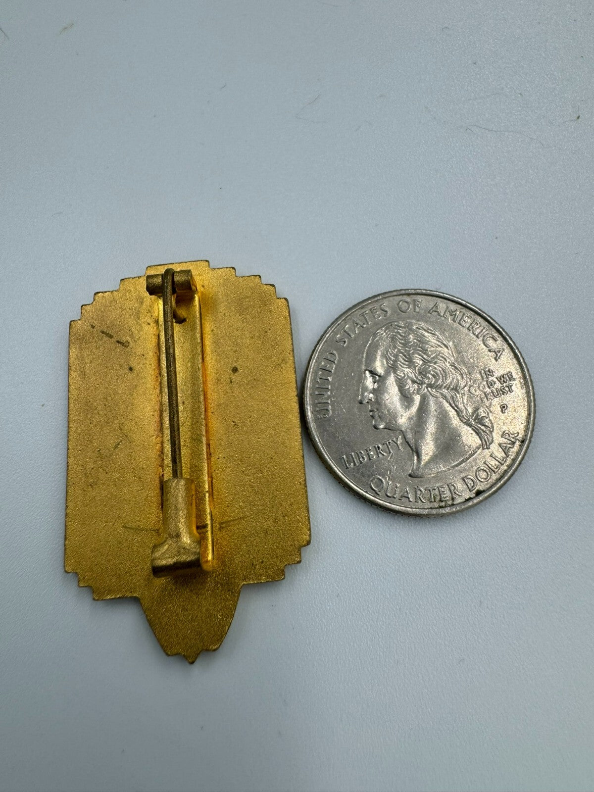 Antique GRENOBLE France Tourist Souvenir Lapel Pin