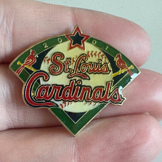 Vintage St Louis Cardinals Logo Lapel Pin MLB Baseball