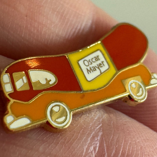Vintage Oscar Mayer Weinermobile Weiner Mobile Lapel Pin 