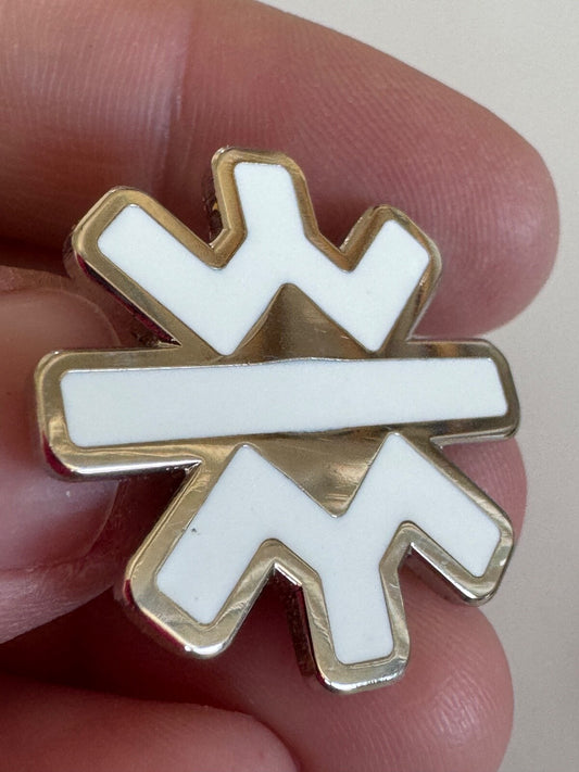 Winnipeg Manitoba City Place Brand Logo Lapel Pin Enamel