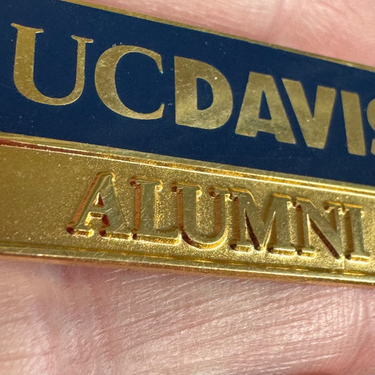 University of California Davis Alumni Lapel Pin UC 