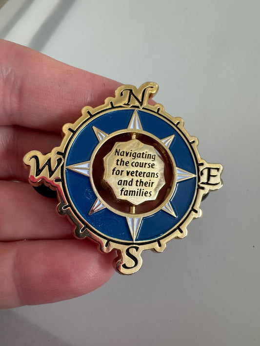 American Legion Auxiliary Department President Pin 2016-2017 Compass Rose
