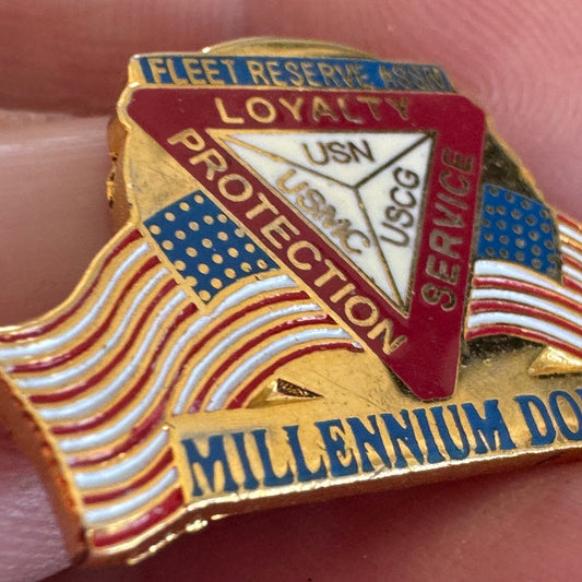Vintage Fleet Reserve Association Millenium Donor Lapel Pin