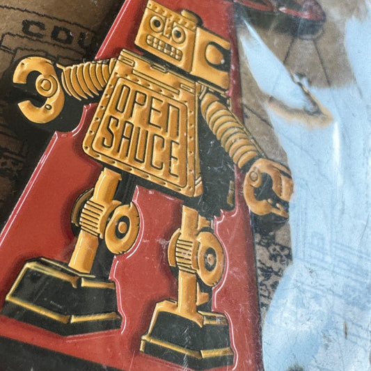 Open Sauce Cow Palace Lapel Pin New on Card