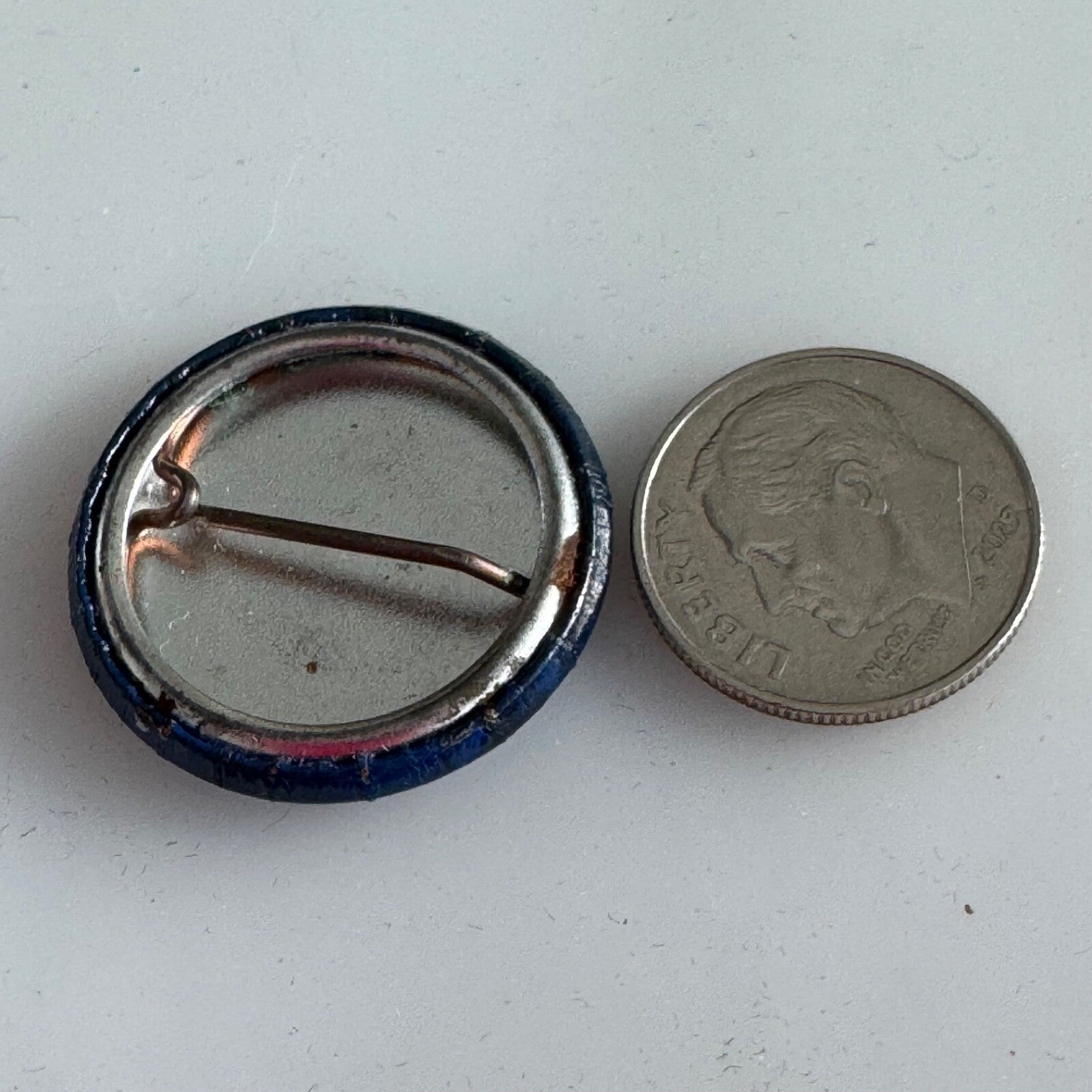 Vintage Forever Duke Lapel Pin Button University Blue Devils