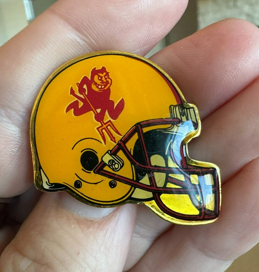 Arizona State University Sun Devils Football Helmet Lapel Pin Vintage ASU