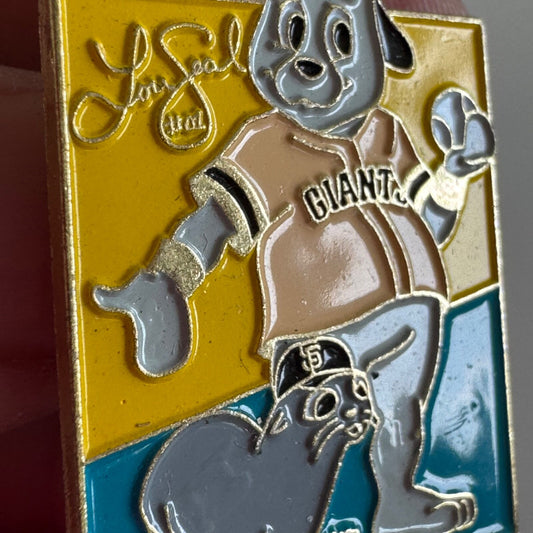 San Francisco Giants Lou Seal Lapel Pin Baseball MLB Marine Mammal Day