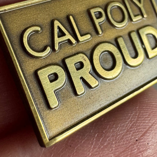 Vintage Cal Poly San Luis Obispo Proud Lapel Pin Magnet