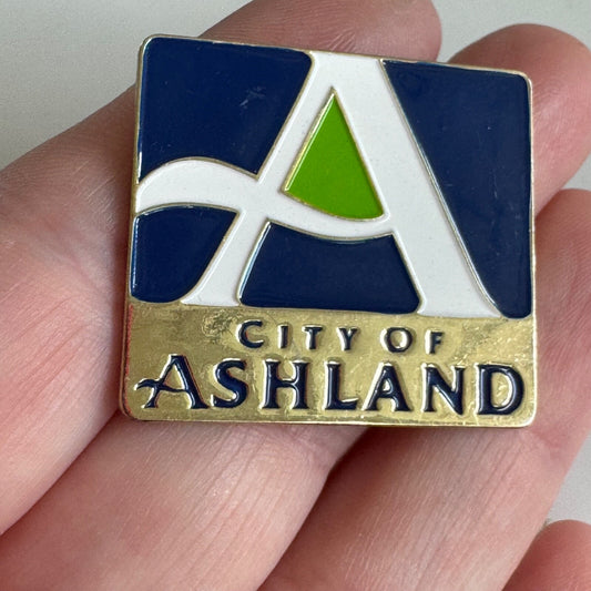 Vintage City of Ashland Oregon Lapel Pin 