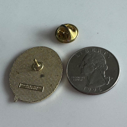 Vintage Village of Masset British Columbia Canada Lapel Pin 