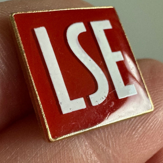 London School of Economics LSE Logo Pin
