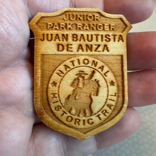 Juan Bautista De Anza National Historic Trail Junior Park Ranger Pin