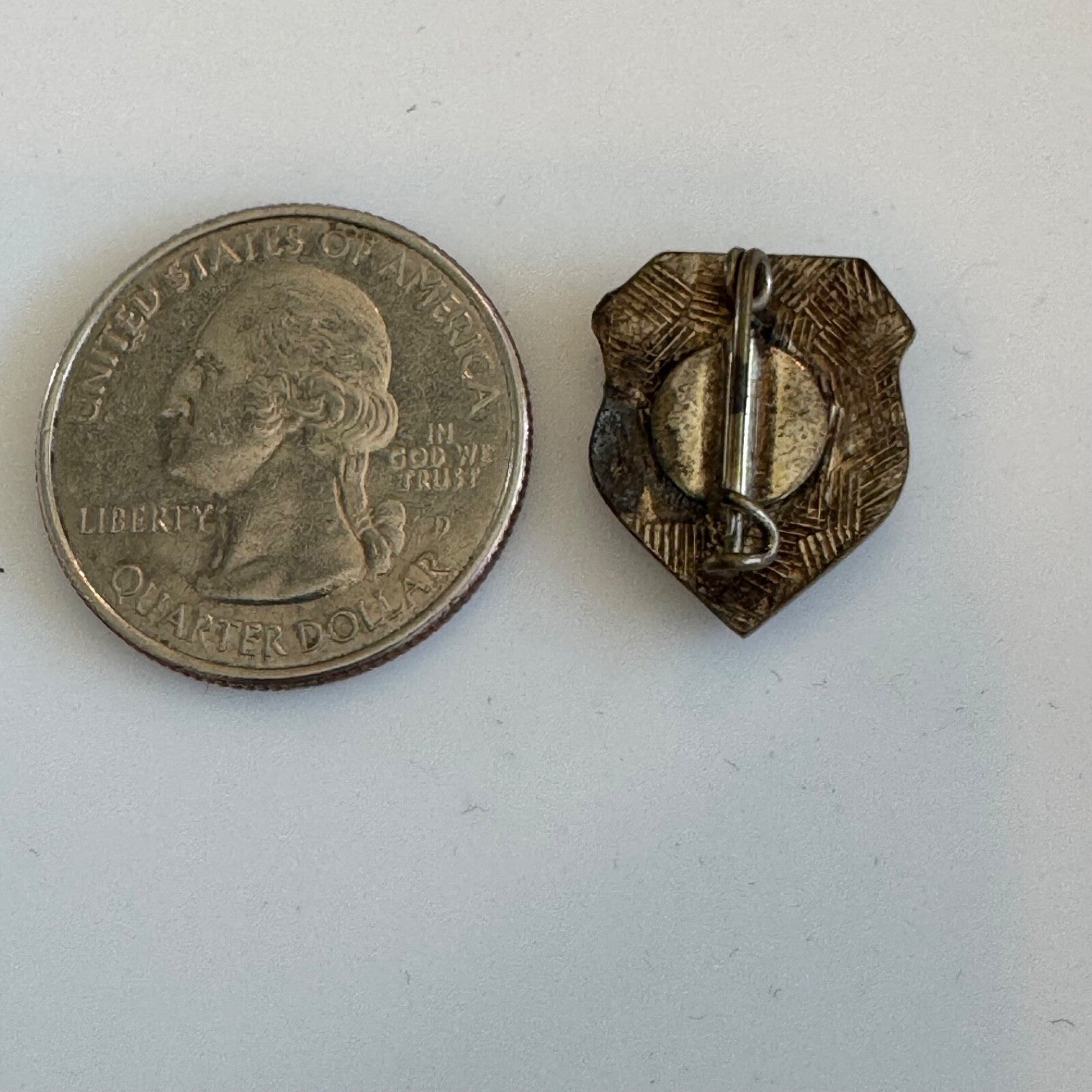 Vintage Lugano Souvenir Tourist Lapel Pin Switzerland Lake