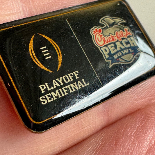 College Football Playoff Semifinal Chick-fil-A Peach Bowl Lapel Pin 