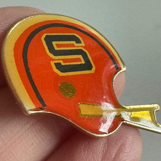 Syracuse University Orange Football Helmet Pin