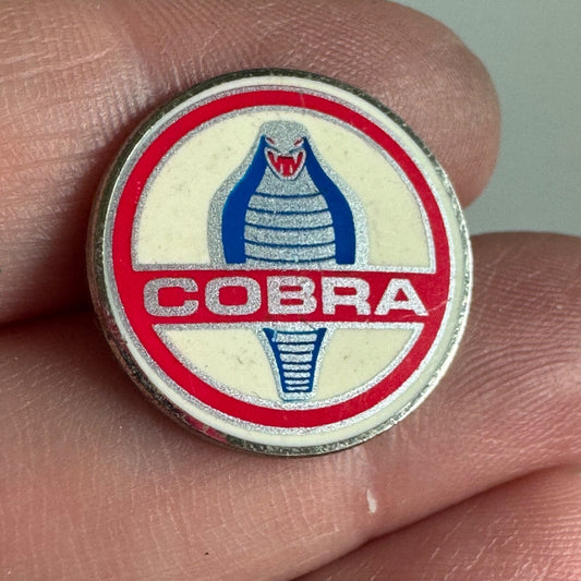 Vintage Shelby Cobra Lapel Pin Logo Lapel Pin Tie Tack