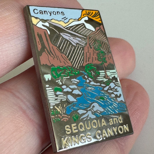 Sequoia and Kings Canyon National Parks Lapel Pin – California, USA Canyons