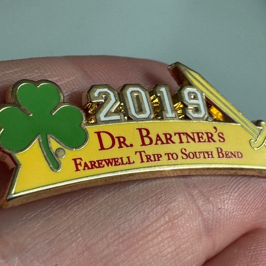 2019 Dr. Bartner's Farewell Trip to South Bend USC Trojans Lapel Pin