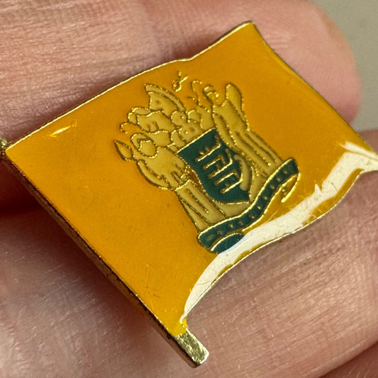Vintage New Jersey State Flag Pin Souvenir Tourist