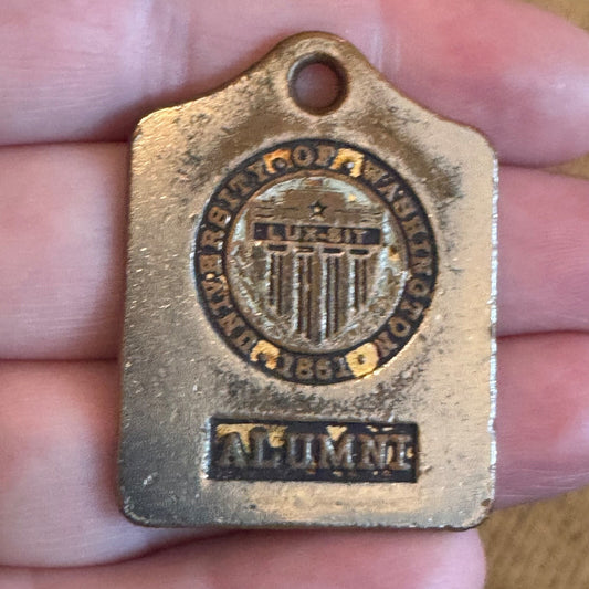 Vintage University of Washington Alumni Key Chain Fob