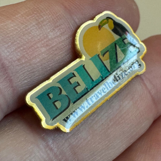 Belize Souvenir Tourist Lapel Pin Toucan