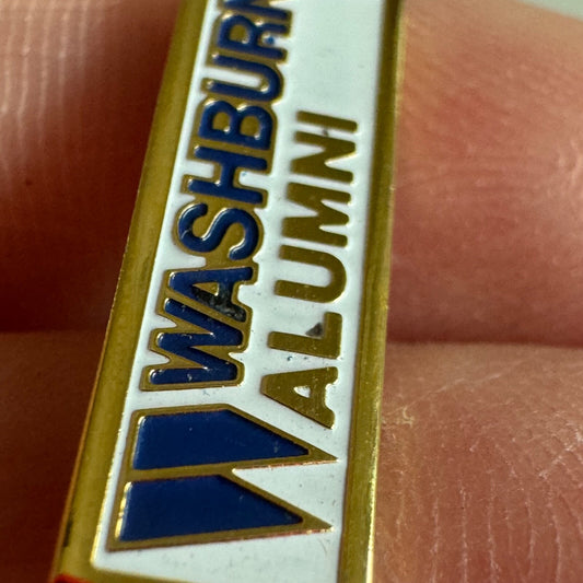 Washburn University Ichabods Alumni Tie Tack Pin