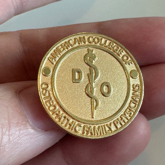 American College of Osteopathic Family Physicians Lapel Pin Tie Tack ACOFP