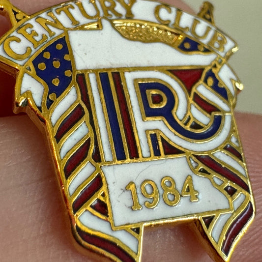 Vintage Independent Republicans 1984 Minnesota Century Club IR Lapel Pin