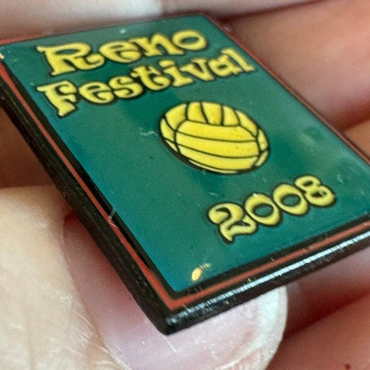 2008 Reno Volleyball Festival Lapel Pin 