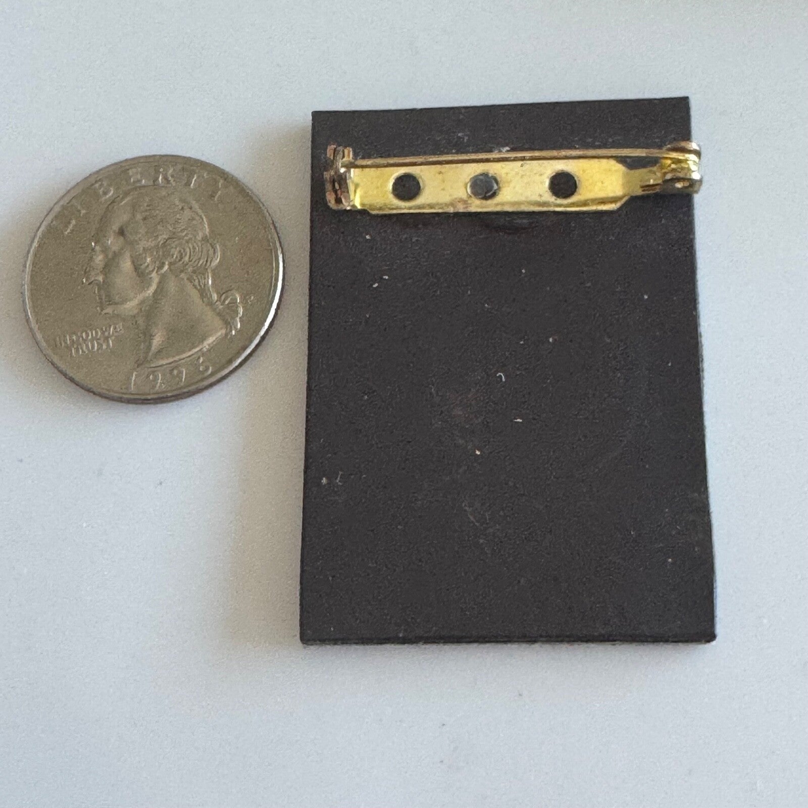 Vintage CPA Certified Public Accountants Canceled US Postage Stamp Brooch Pin