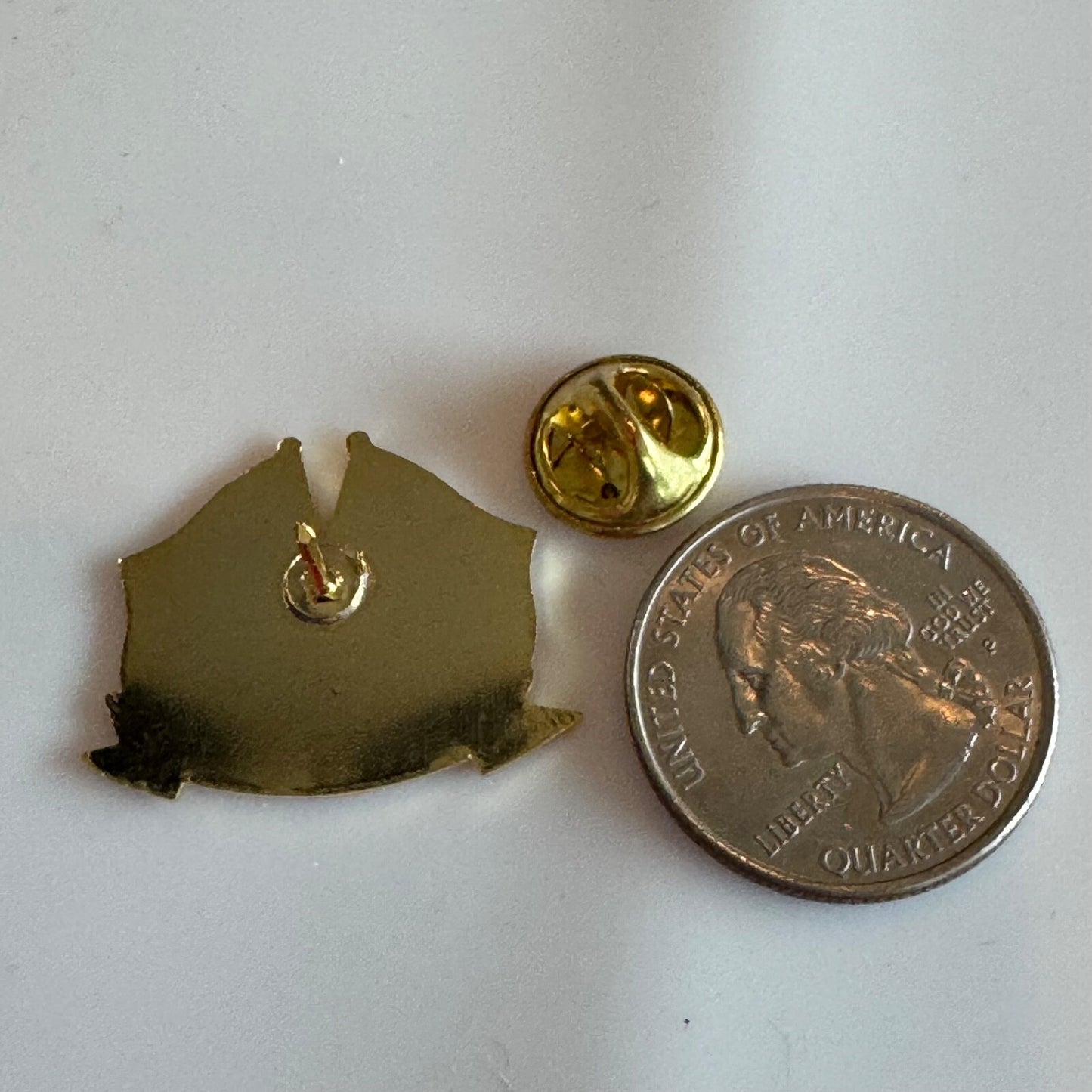 New Netherlands USA–Netherlands Friendship Flags Pin 1614–1989