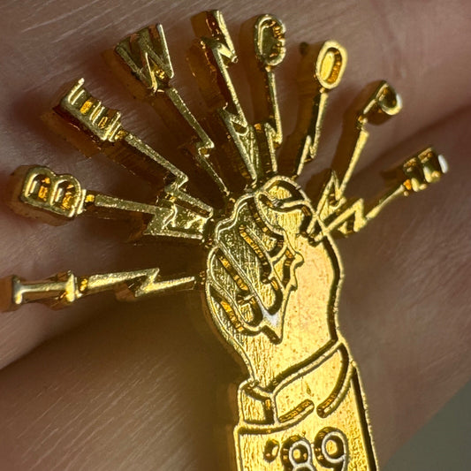 Vintage IBEW COPE 1989 Lapel Pin Union Brotherhood of Electrical Workers