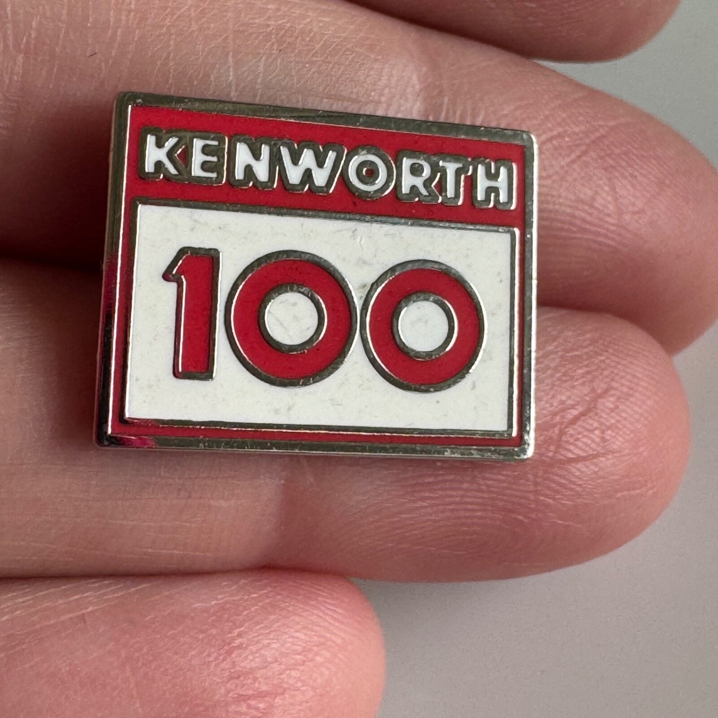 Vintage Kenworth 100 Lapel Pin Trucks Truck Trucking