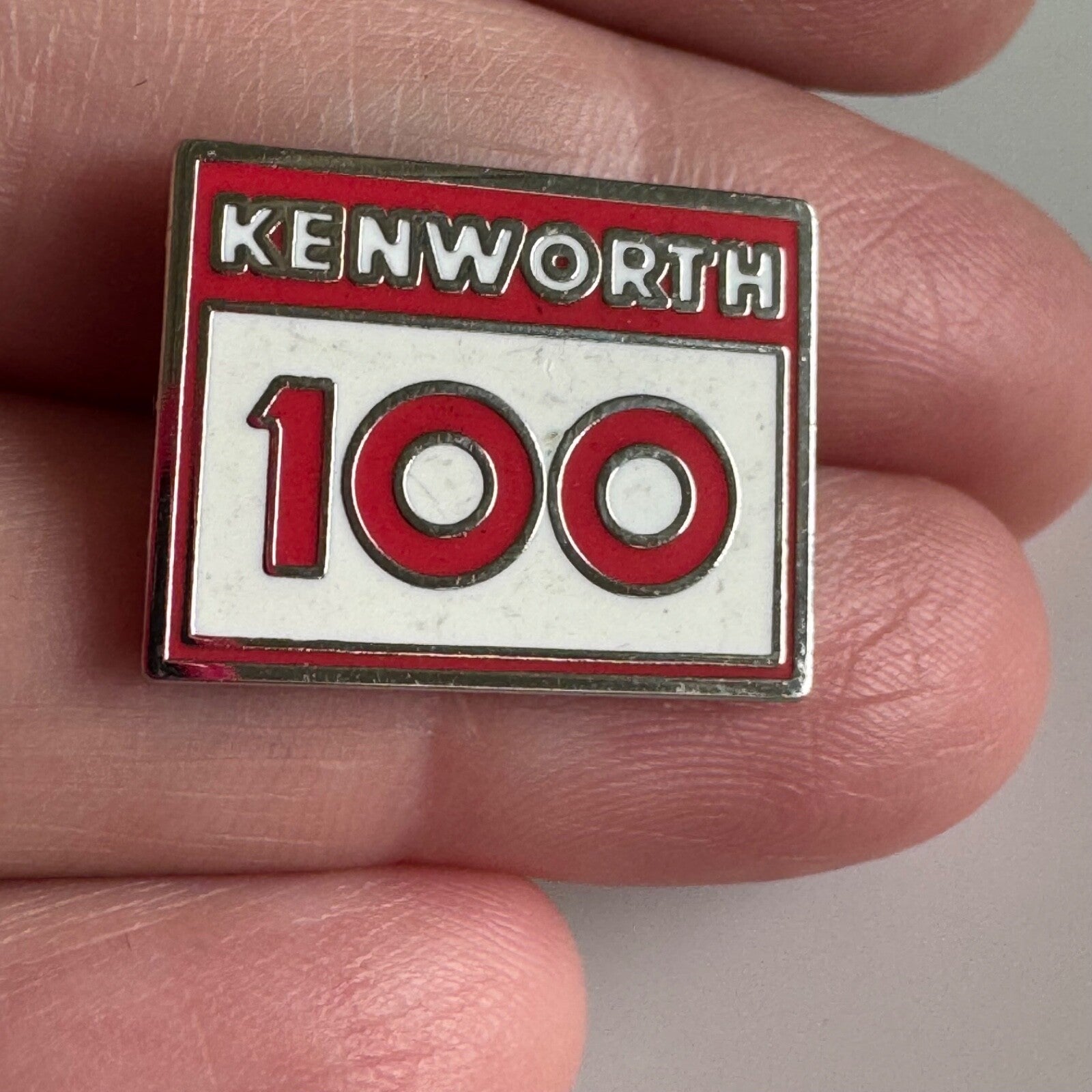 Vintage Kenworth 100 Lapel Pin Trucks Truck Trucking