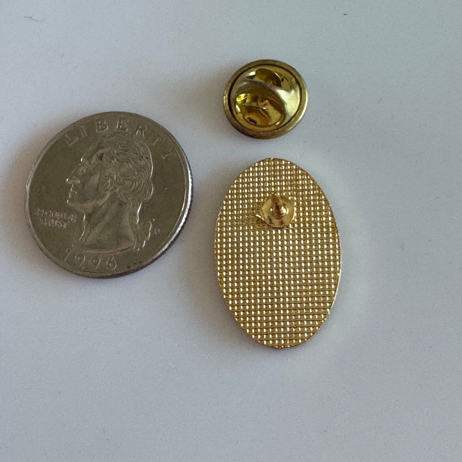 Vintage Old Courthouse Museum Washington County Wisconsin Lapel Pin 