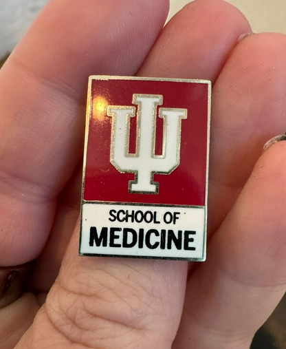 Indiana University School of Medicine Lapel Pin IU