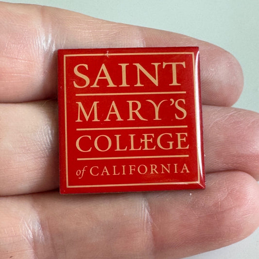 Vintage Saint Mary's College of California Lapel Pin St St. Marys