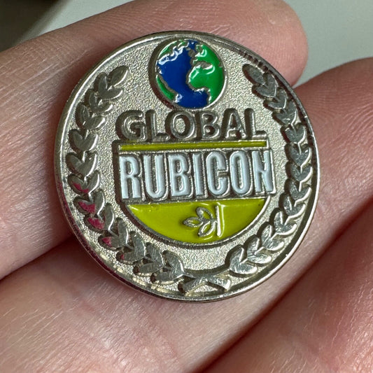 Vintage Global Rubicon Ancestry.com Lapel Pin Ancestry