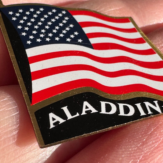 Aladdin Company American Flag Lapel Pin