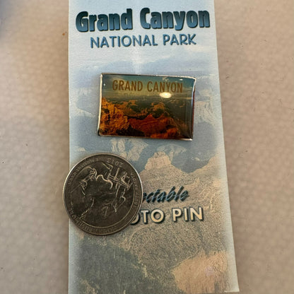Vintage Grand Canyon National Park Souvenir Lapel Pin Photo