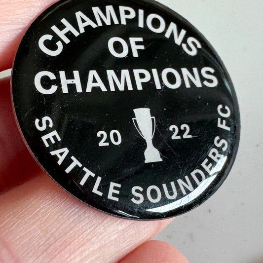 Seattle Sounders FC 2022 Champions of Champions Soccer Pin