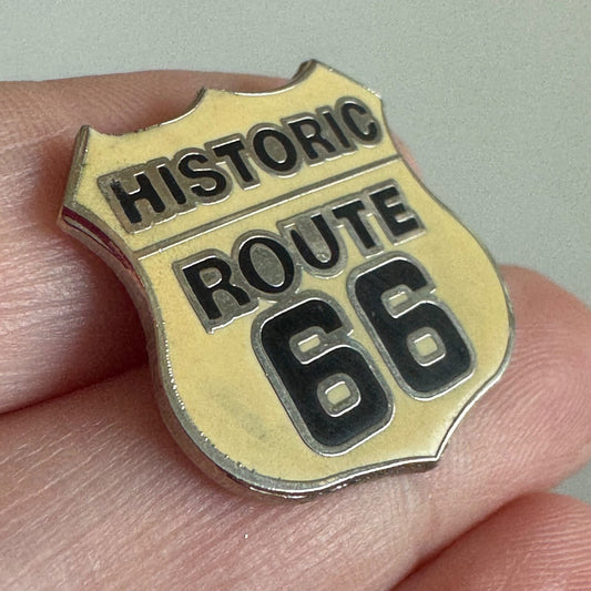 Historic Route 66 Highway Sign Pin 