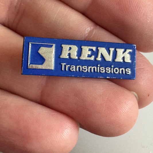 Vintage Renk Transmissions Lapel Pin 